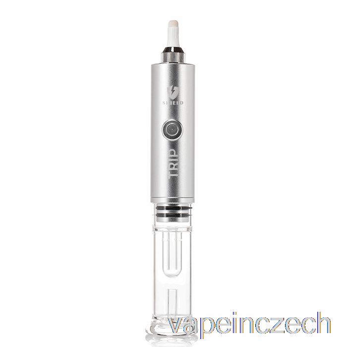 Shield Trip Přenosný Vaporizér Kit Silver Vape Bez Nikotinu